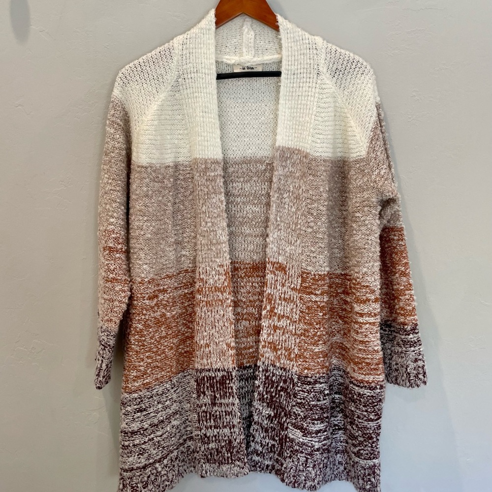 In Loom Cozy Ombre Cardigan
